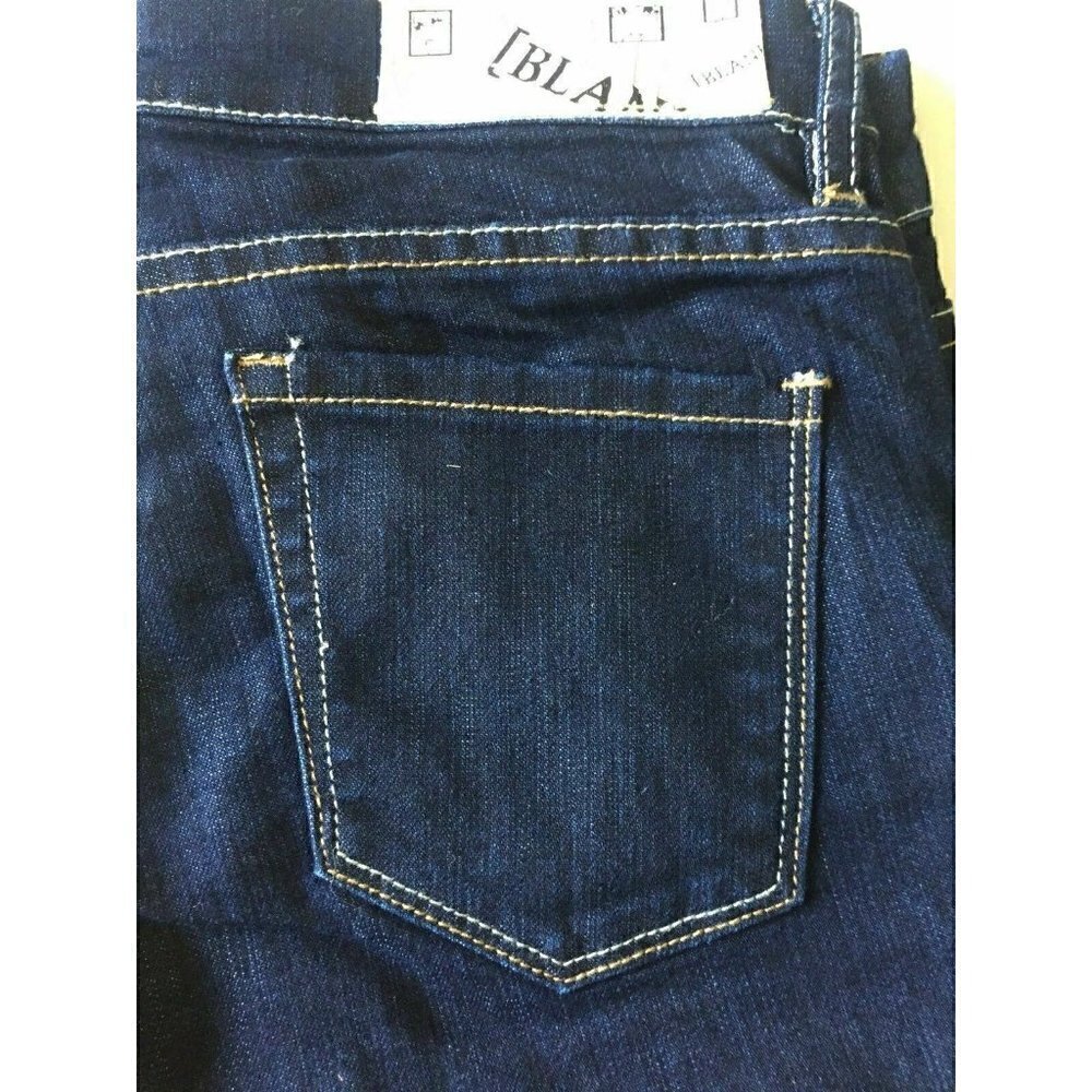 Blank Blue Denim Straight leg Low rise Jeans - Picture 7 of 10